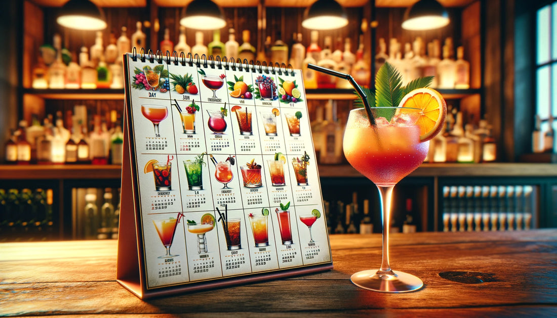 Le Calendrier Ultime des Journées Thématiques des Cocktails : Célébrez Chaque Mois avec un Nouveau Cocktail